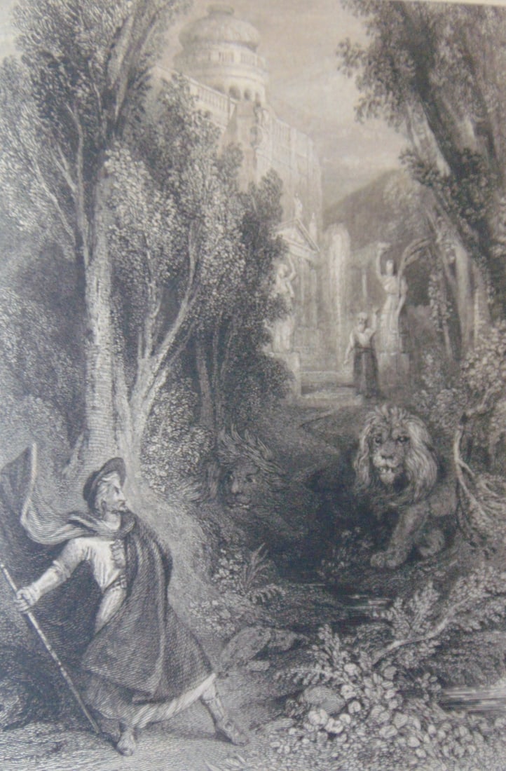 The Palace Called Beautiful: The Palace Called Beautiful Print Type: Engraving Date: 1836 Publisher: Fisher and Son Dimensions: 11 x 8" Notes & Literature: Condition Report: Fine Subject References: 181