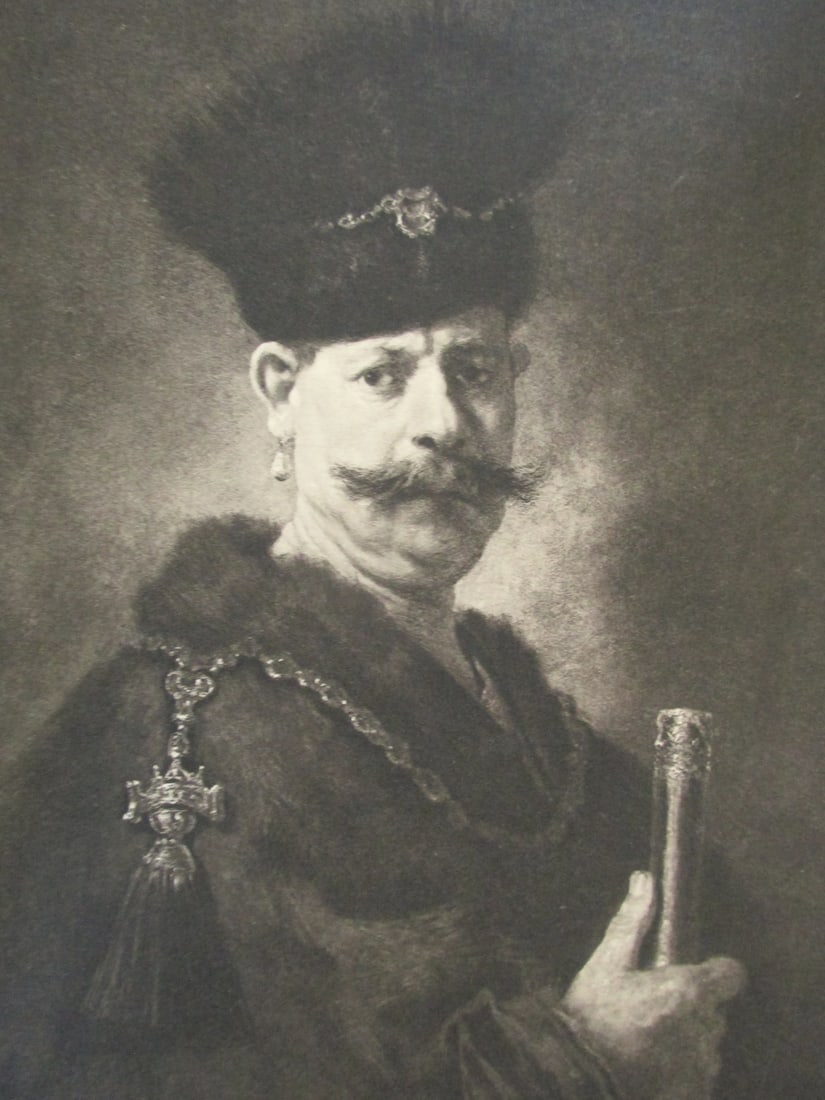 Portrait of Sobieski - Rembrandt Van Rijn (1 of 2)
