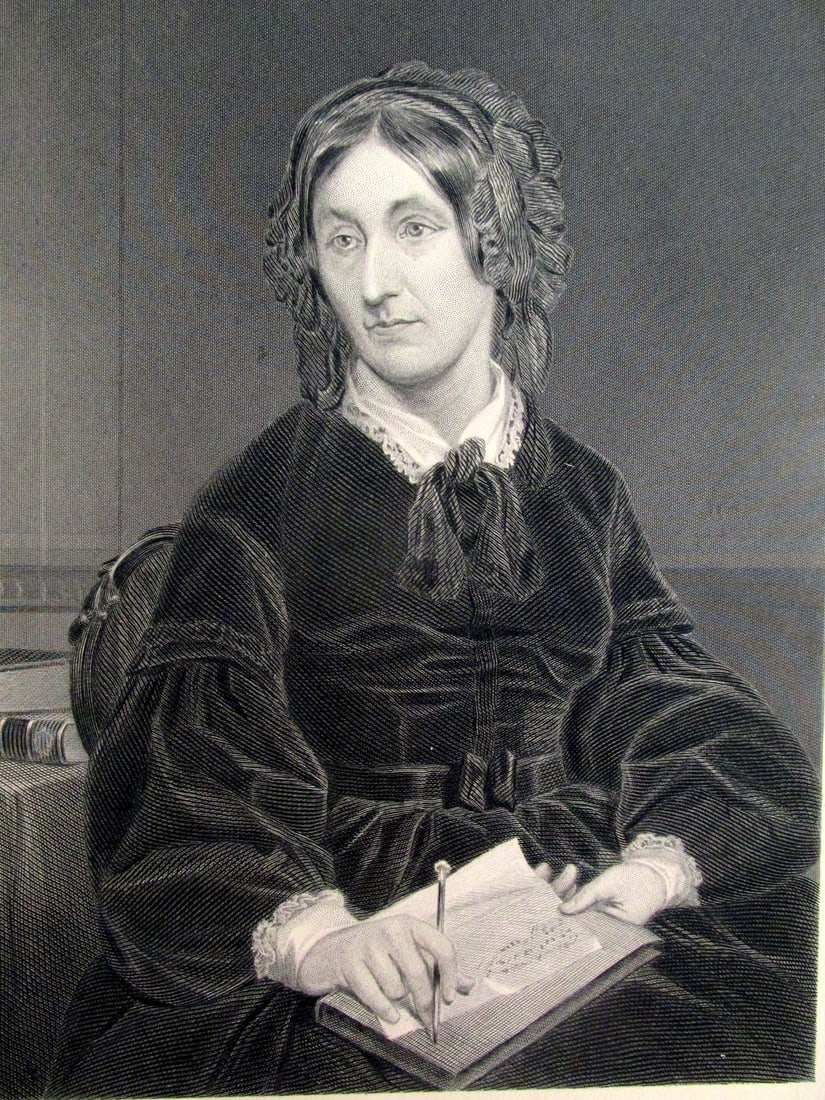 Mary Somerville 1780 - 1872: Mary Somerville 1780 - 1872 Print Type: Engraving Signed: In plate Date: c1873 Publisher: Johnson Wilson Dimensions: 11 x 8" Notes & Literature: Mary Somerville (n?e Fairfax, formerly Greig; 26