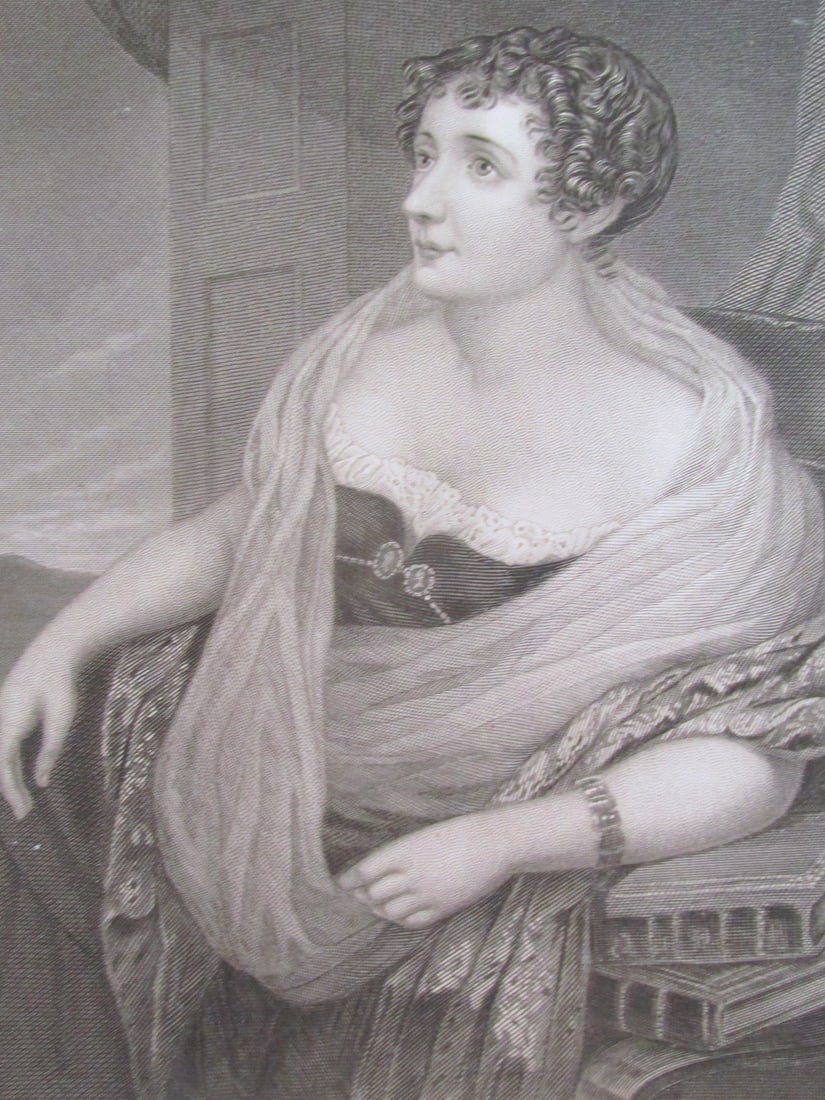 Lady Sydney Morgan: Lady Sydney Morgan Print Type: Engraving Signed: In plate Date: c1873 Publisher: Johnson Wilson Dimensions: 11 x 8" Notes & Lit