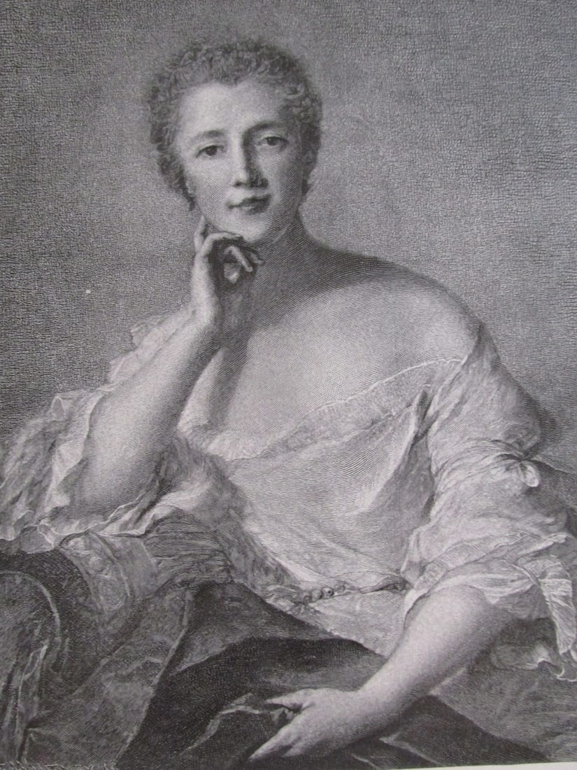 Portrait of Marquise De Pompadour: Portrait of Marquise De Pompadour 19th century Artist: After J H E Whitney Date: 1890 Publisher: Century Origin: American Dimensio