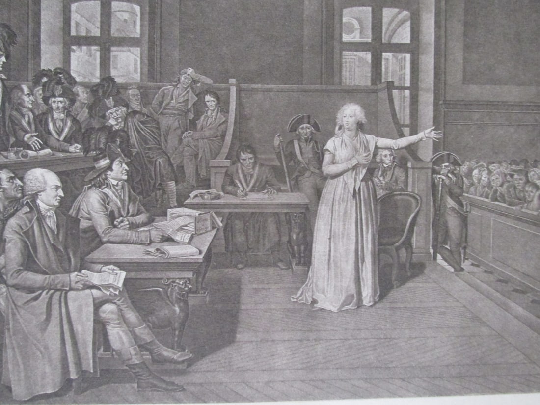 Judgment of Marie Antoinette of Austria (1 of 3)
