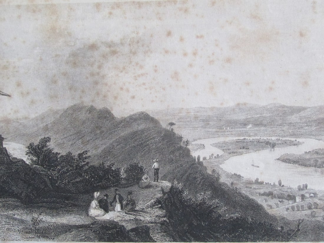 Connecticut River Valley: Mount Holyoke - Connecticut River Valley Print Type: Engraving Date: 1838 - 1842 Dimensions: 6 1/4 x 8 1/4" Notes & Literature: Mount Holyoke -