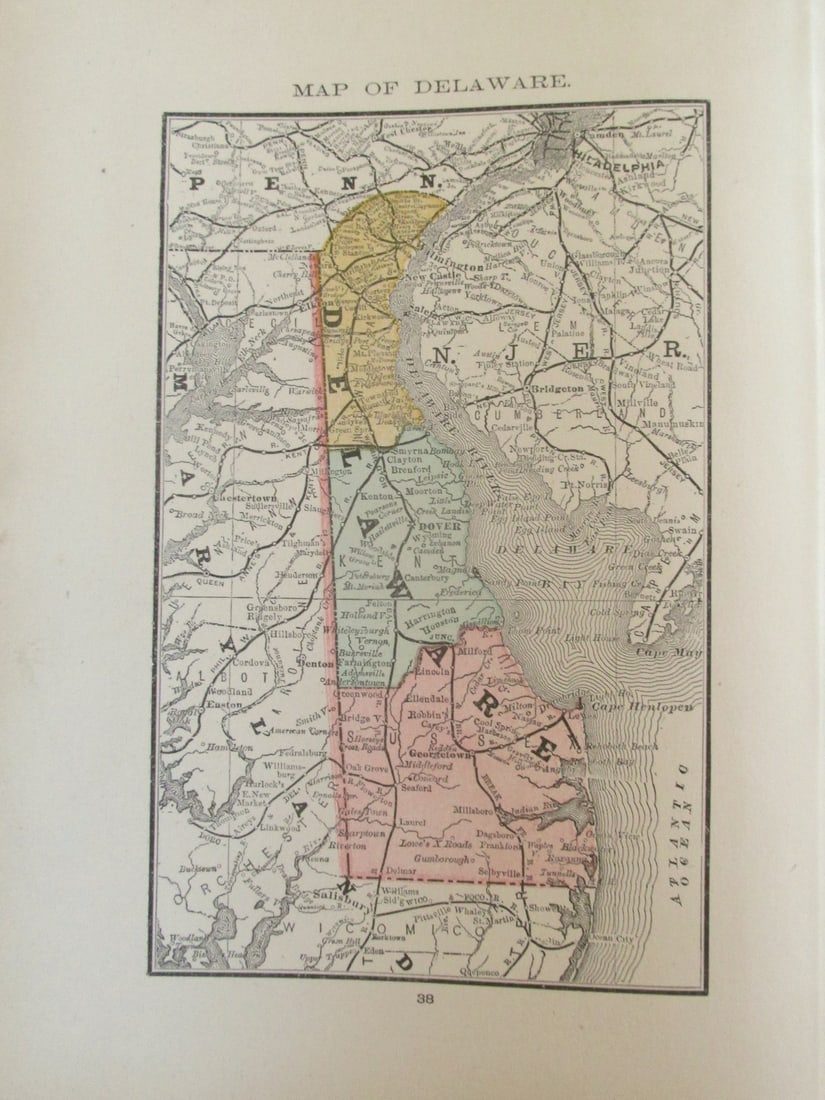 Map of Delaware (1 of 2)
