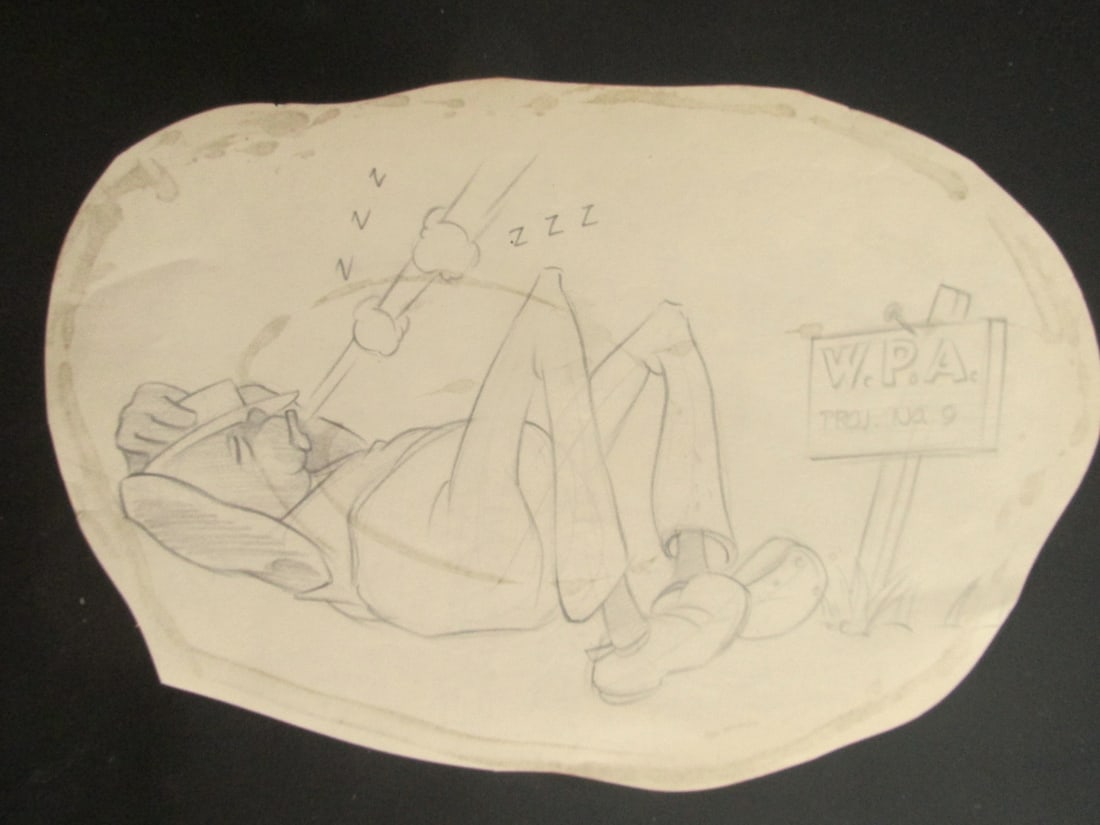 WPA Graphite Illustration Project No. 9 (1 of 2)