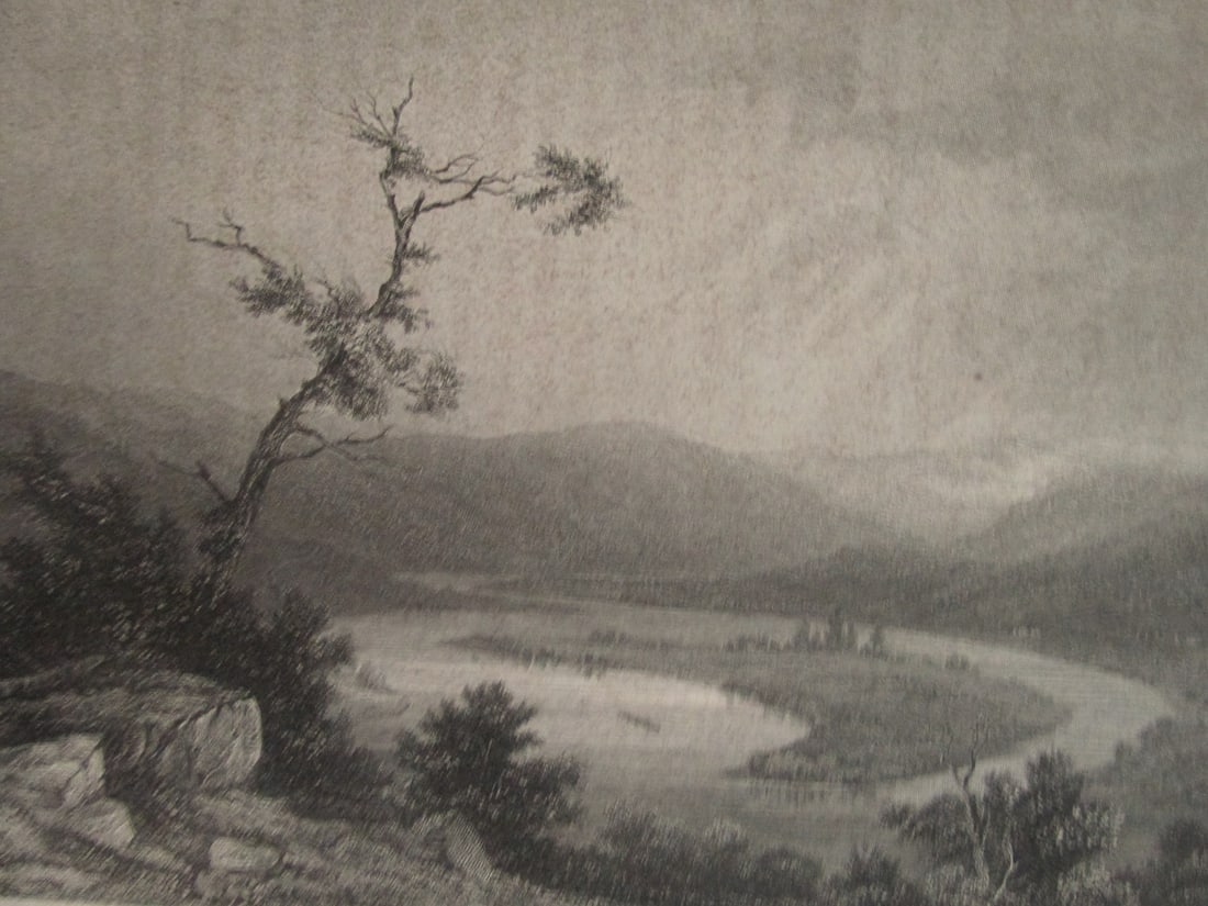Wild Scenery In Pennsylvania: Wild Scenery In Pennsylvania Print Type: Engraving Date: Circa 1838 Dimensions: 5 1/2 x 7 1/2" Subject: Early American Scenery Condition Report: Foxing. Good Plus