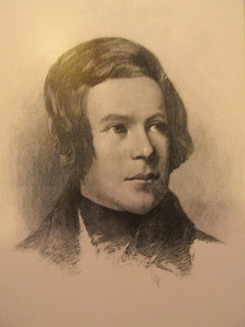 Portrait of Robert Schumann: Portrait of Robert Schumann 19th century Artist: After an engraving by T. Johnson Date: 1893 Publisher: Century Origin: American
