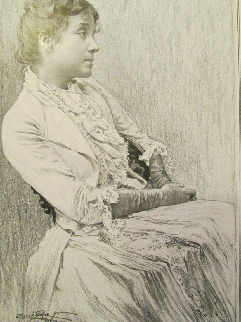 Portrait of Eleanora Duse (1 of 4)