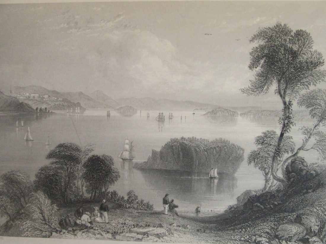 East Port and Passamaquoddy Bay: East Port and Passamaquoddy Bay Print Type: Engraving Date: Circa 1840's Dimensions: 11 x 8 3/4" Condition Report: Foxing and toning. G