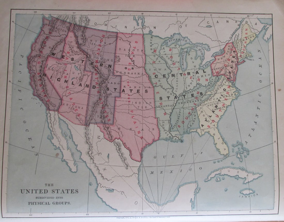 The United States Subdivided Physical Groups (1 of 1)