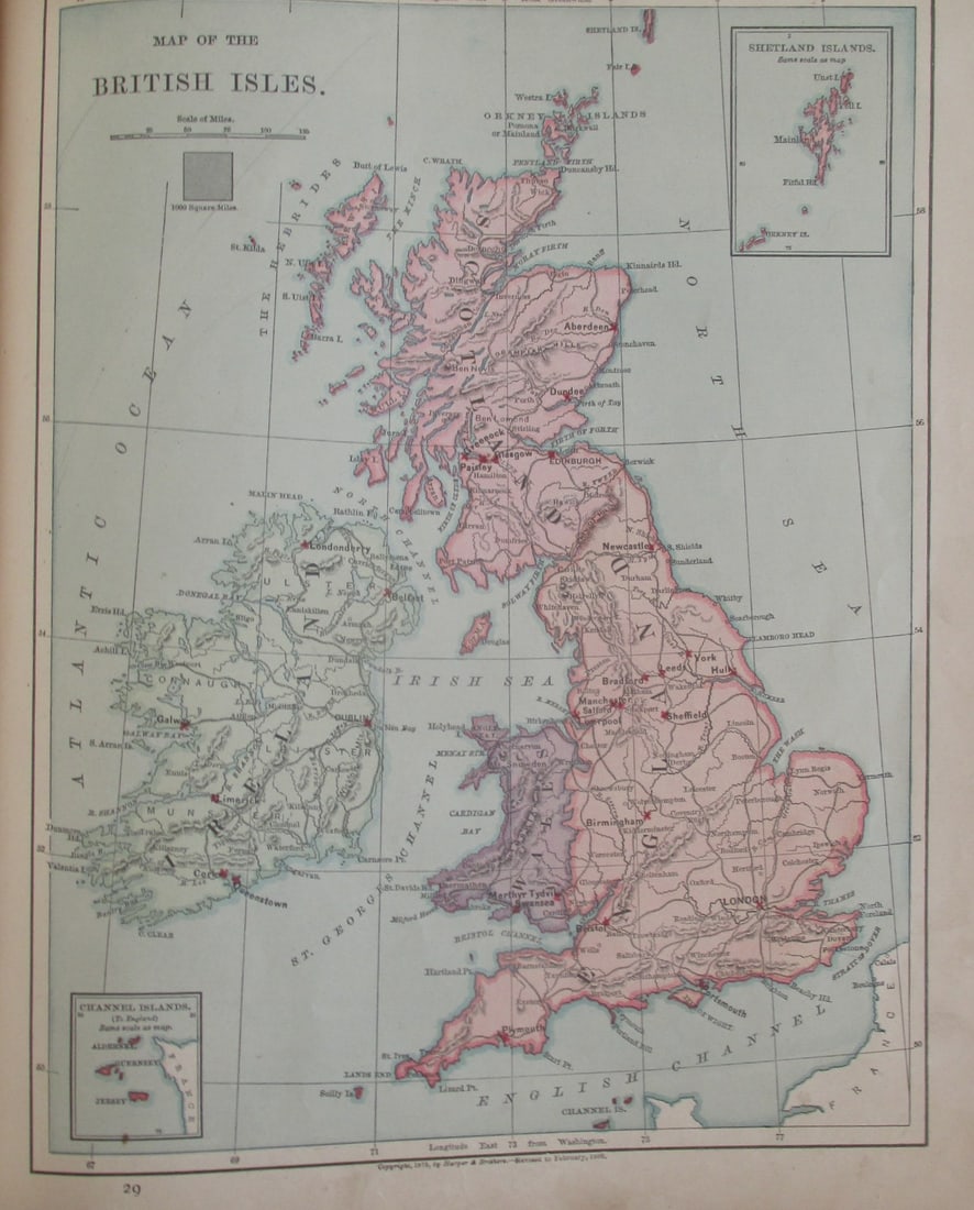 Map of the British Isles (1 of 1)