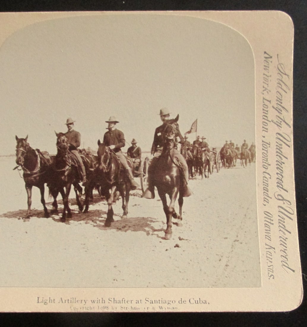 Light Artillery with Shafter at Santiago de Cuba: Light Artillery with Shafter at Santiago de Cuba General William R. Shafter:Major General William R. Shafter was the commander of the V Army Corps, the main U.S. expeditionary fo
