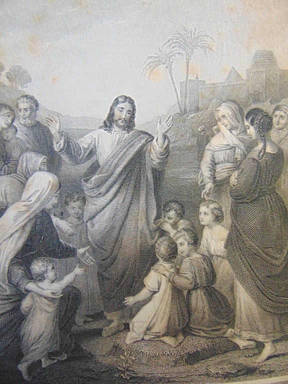 Christ Blessing the Children (1 of 2)