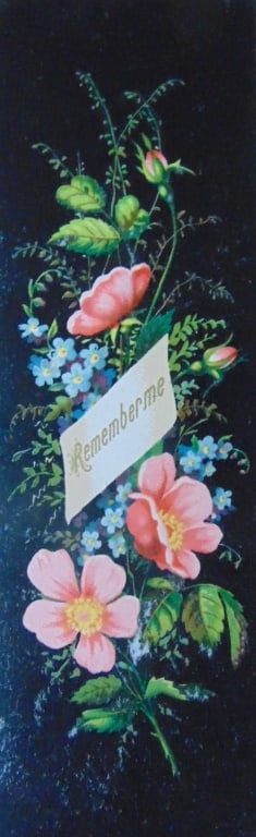 Remember Me (Book or Bible Mark): Remember Me (Book or Bible Mark) Dated: 19th century Type Chromolithograph Size: 6 3/4 x 2 1/4" Condition Report Good plus Subject References: 224F Christianity
