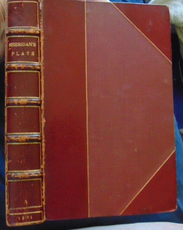 The Plays of Richard Brinsley Sheridan (1 of 5)