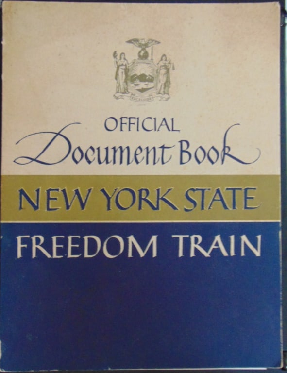 Document Book New York State Freedom Train (1 of 4)