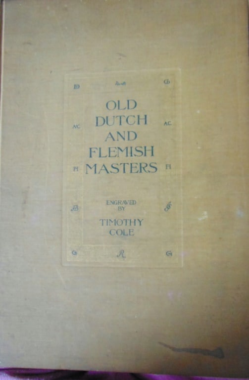 Old Dutch and Flemish Masters Engraved by Cole (1 of 1)