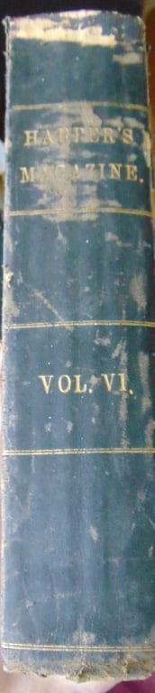 Harper's New Monthly Magazine Volume VI 1852 - 53 (1 of 4)