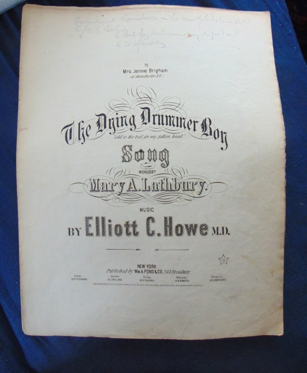 The Dying Drummer Boy - Civil War 1st Ed (1 of 1)