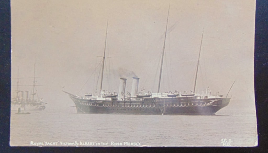 Royal Yacht Victoria and Albert RPC 1904 (1 of 5)