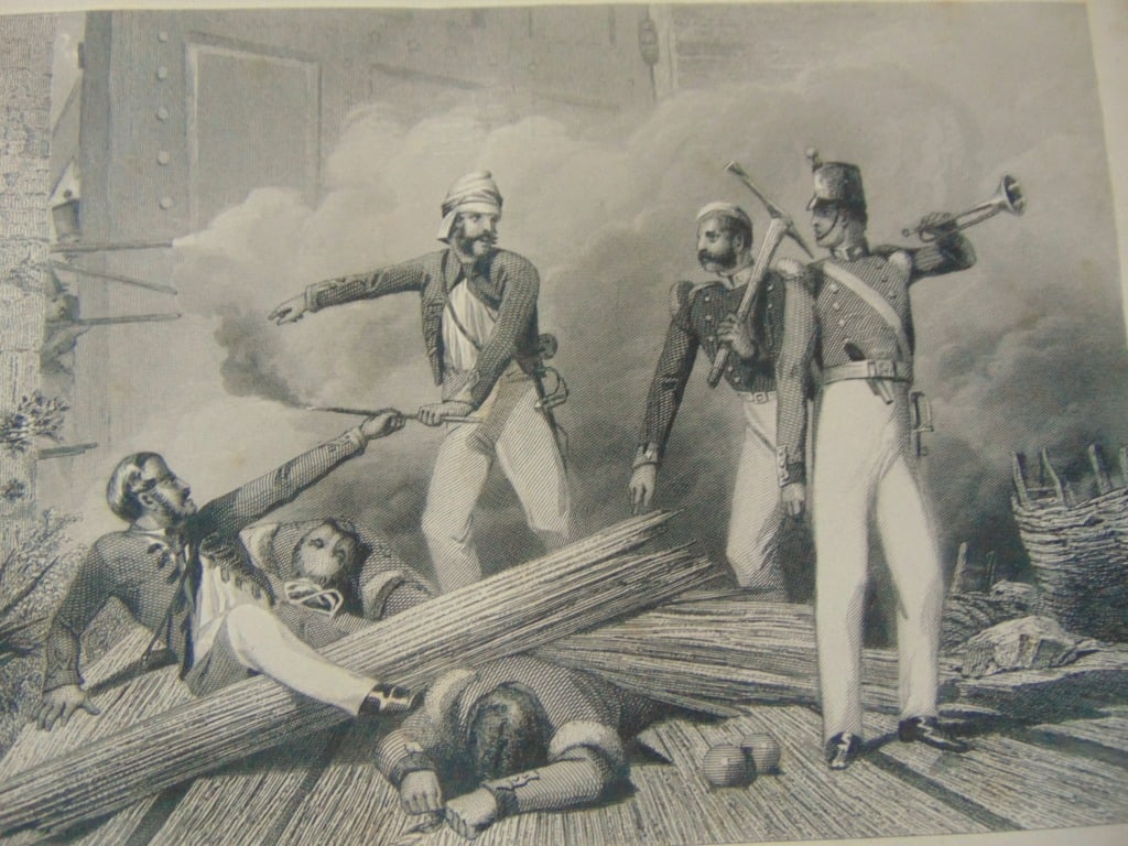 Blowing Up Of Casmere Gate At Delhi (1 of 3)