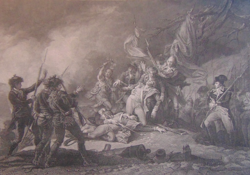 Death of General Montgomery (1 of 3)