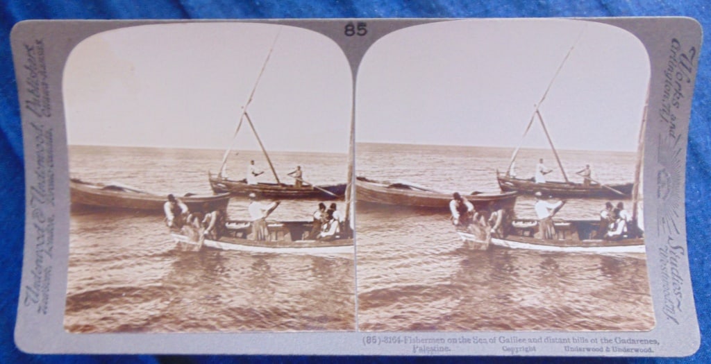 Fisherman On The Sea of Galilee (1 of 3)