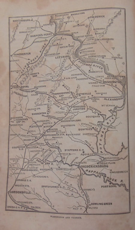 Washington and Vicinity (During the Civil War) (1 of 3)