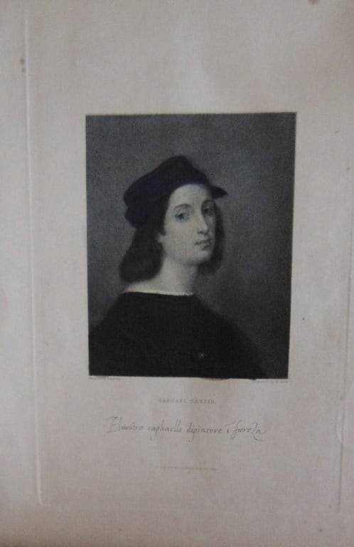 Self Portrait of Artist Raphael Sanzio (1483-1520) (1 of 3)