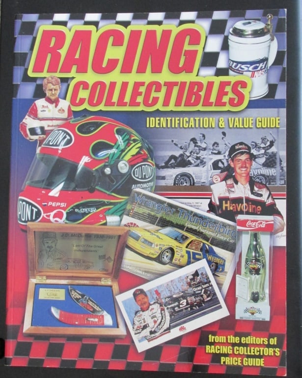 Racing Collectibles - NASCAR Plus: Racing Collectibles Illustrations: Color Photos Dated: 2001 Edition: 1st Size: 4to Binding: Trade Wraps Type: Antiques