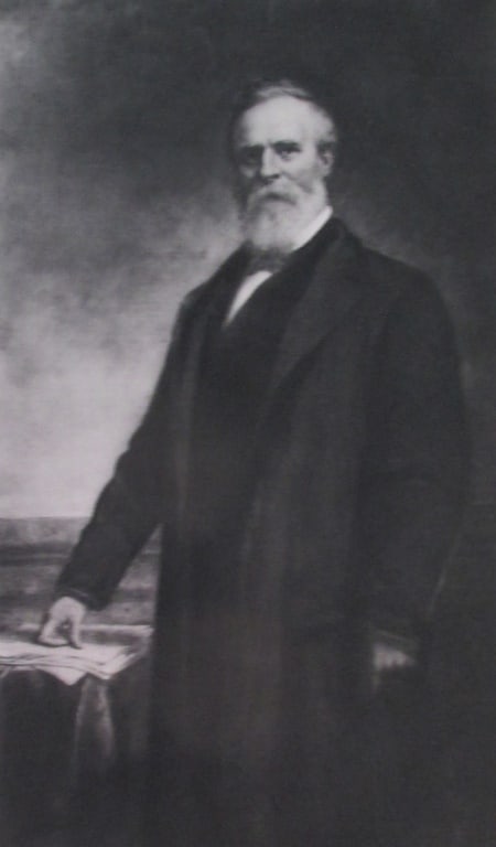 Portrait Rutherford B. Hayes - Daniel Huntington: President Rutherford B. Hayes Large Folio. Plate 14 1/2 x 9 1/2" - Print 19 1/2 x 15 1/2". Artist: Daniel Huntington Print Type: Gravure with Plate M