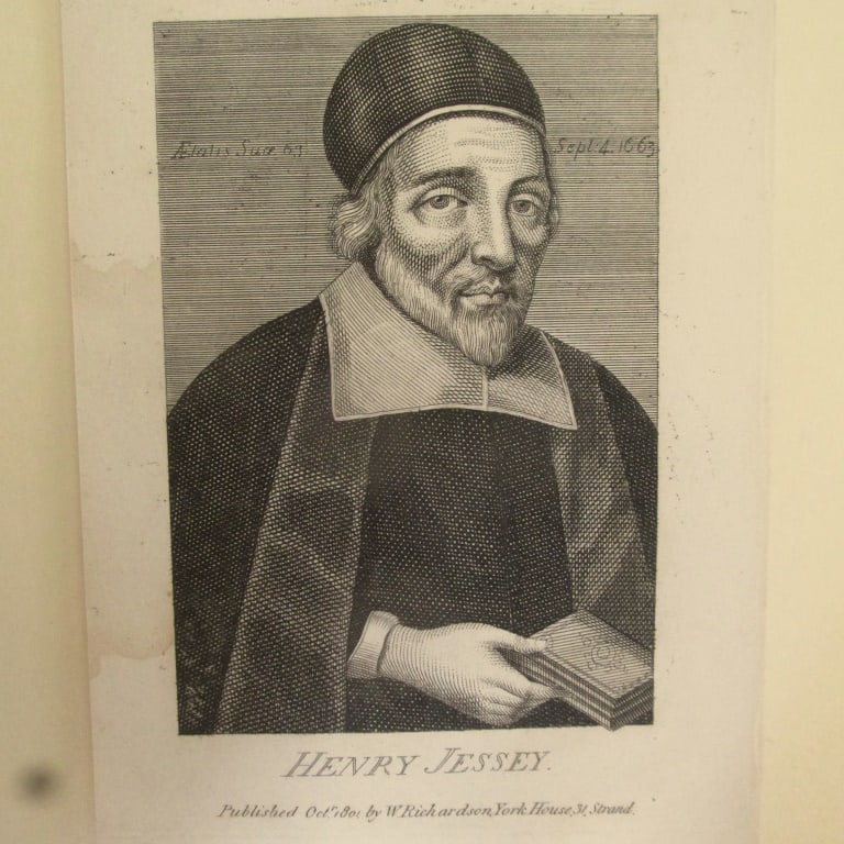 Henry Jessey - A Founder of The Puritans - Rare (1 of 2)