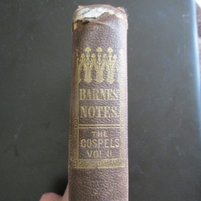 Notes On The Gospels 1857 - 2