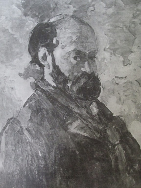 Portrait de l'artiste par lui-meme - Paul Cezanne (1 of 5)