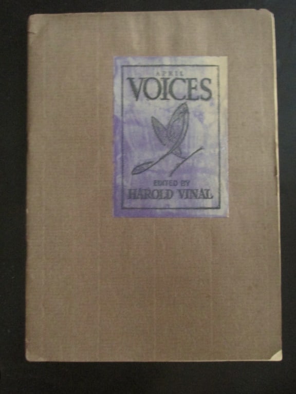 April Voices - Harold Vinal (1 of 2)