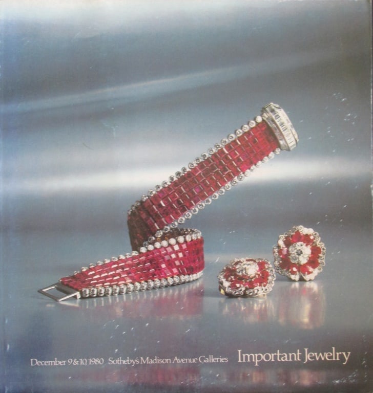 Important Jewelry - Sotheby's - December 1980: Important Jewelry - Sotheby's December 9 - 10, 1980 Illustrations: Color Photos Dated: 1981 Publisher: Sotheby Parke Bernet Edition: 1st Size: 4to Binding: Trade Wraps Type: Jewelry Subject: New York