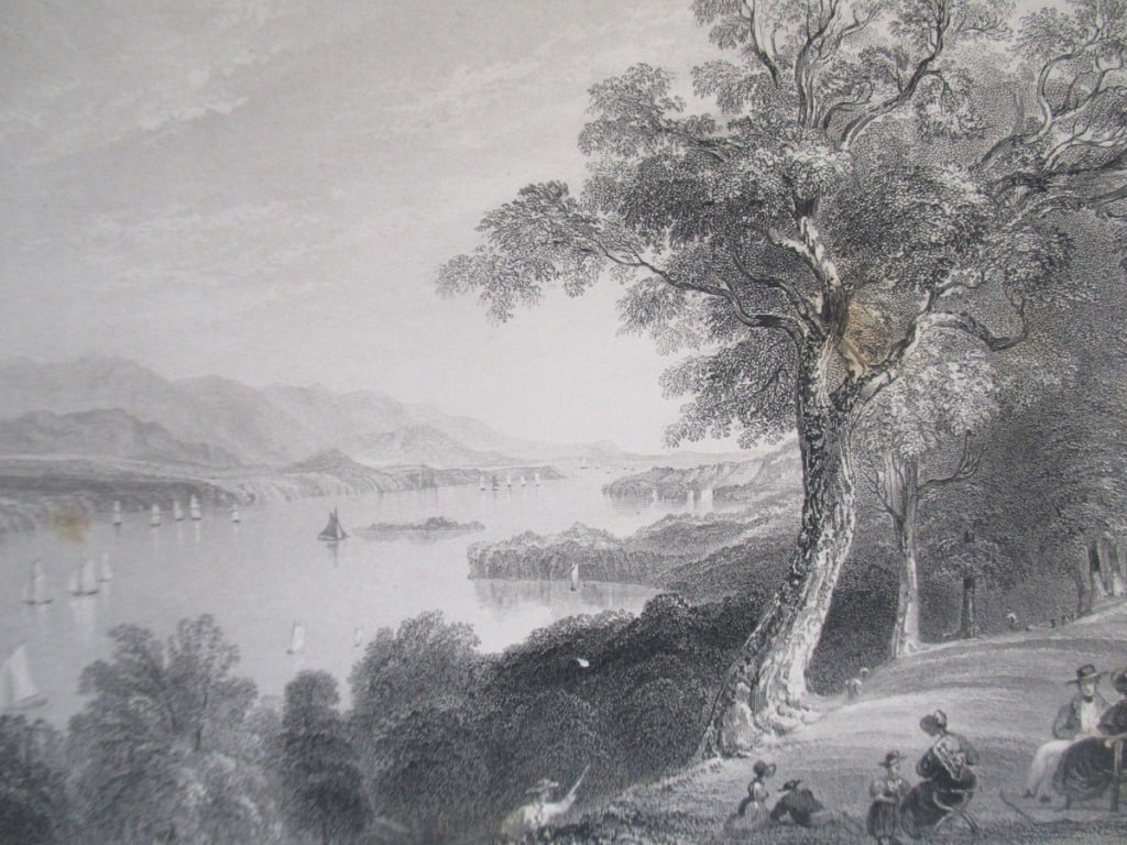 View From Hyde Park: View From Hyde Park Artist: William Henry Bartlett (1809-1854) Print Type: Engravings Date: Circa 1840 Origin: United States Dimensions:
