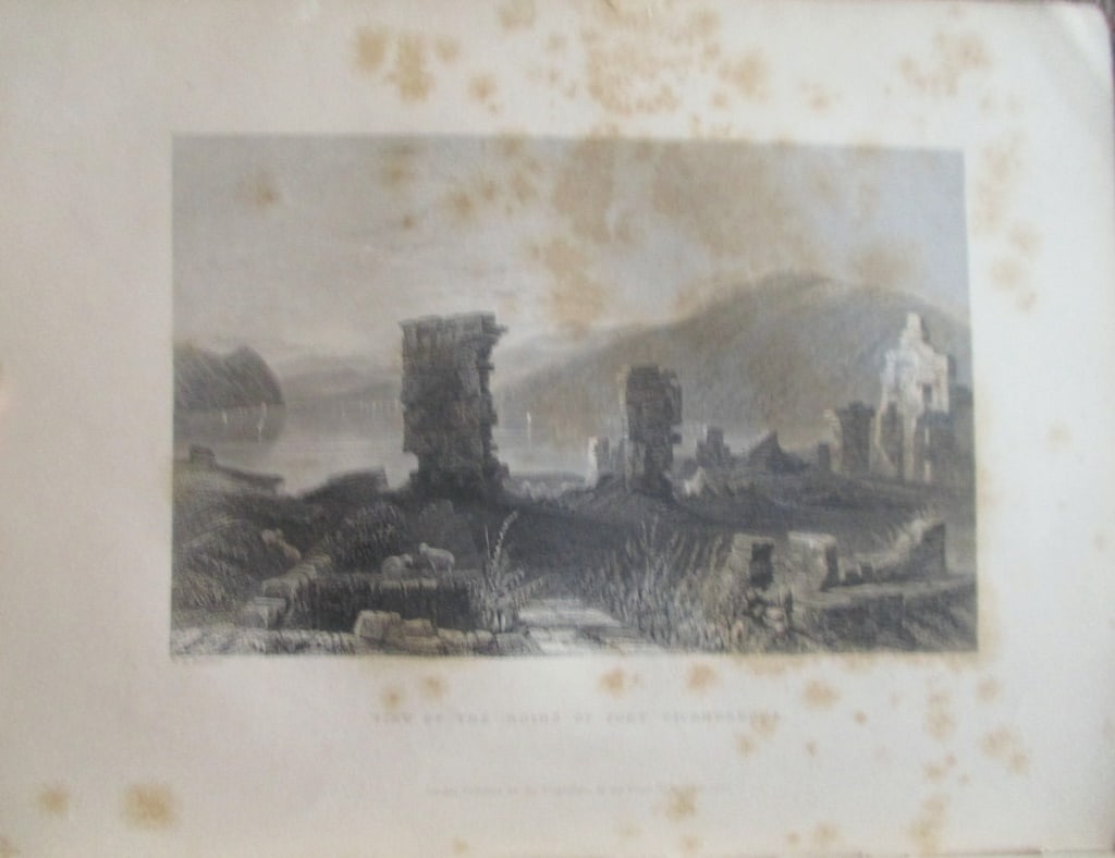 View of the Ruins of Fort Ticonderoga: View of the Ruins of Fort Ticonderoga Artist: William Henry Bartlett (1809-1854) Print Type: Engravings Date: Circa 1840 Origin: United States</