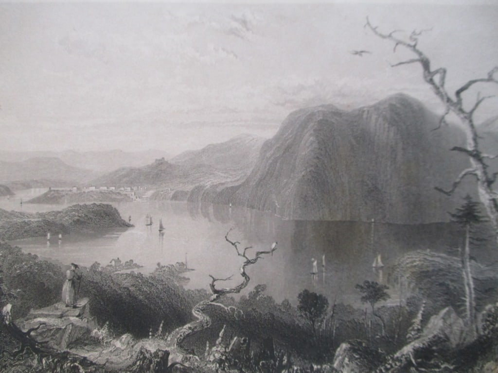 Crow's Nest from Bull Hill West Point: Crow's Nest from Bull Hill West Point Artist: William Henry Bartlett (1809-1854) Print Type: Engravings Date: Circa 1840 Origin: United States Dimensions: 11 x 8"