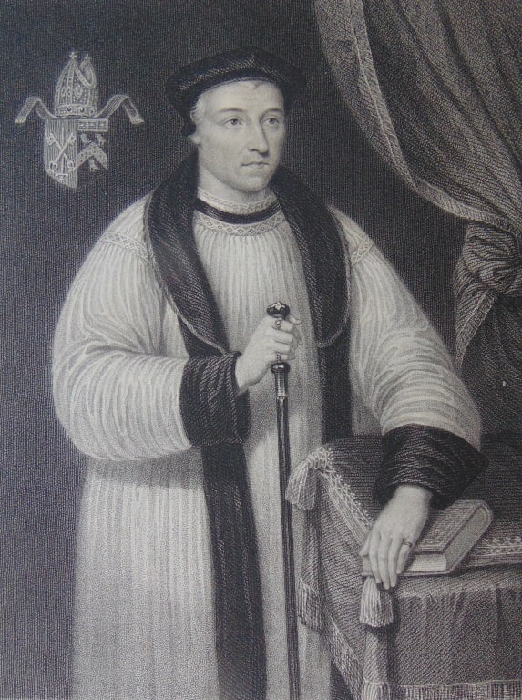 Bishop Oldham: Bishop Oldham Print Type: Engraving Date: 1836 Publisher: Fisher and Son Dimensions: 11 x 8" Notes & Literature: Condition Report: Fine Subject References: 181