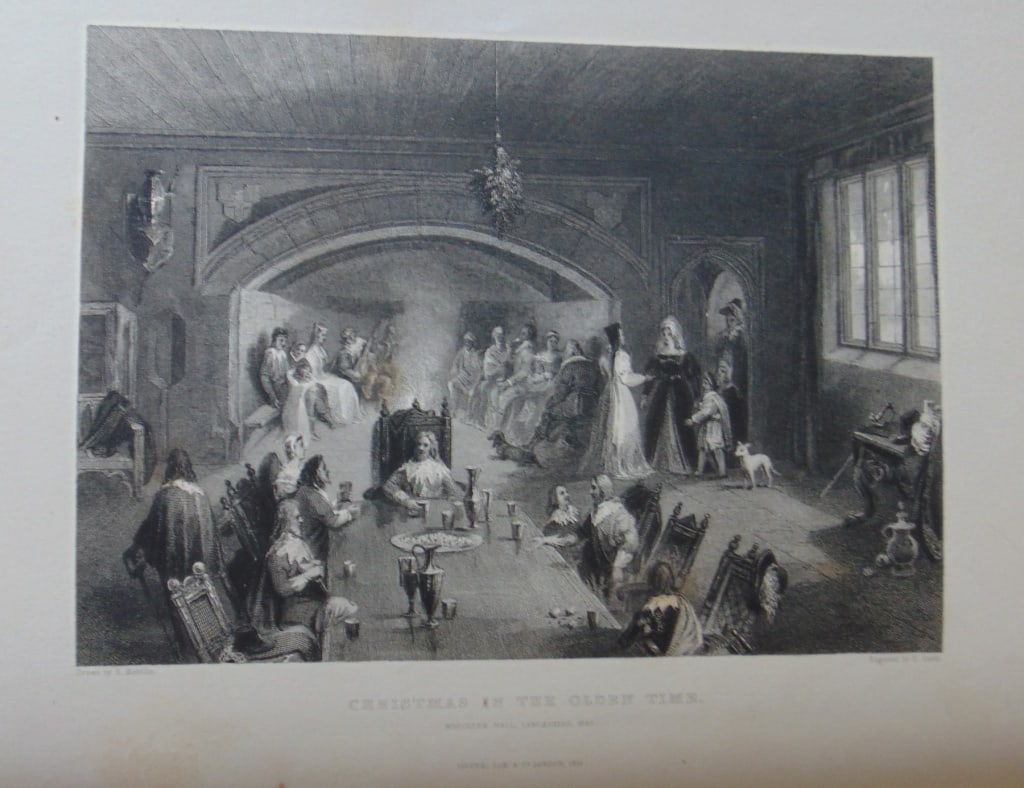 Christmas In the Olden Time: Christmas In the Olden Time Print Type: Engraving Date: 1836 Publisher: Fisher and Son Dimensions: 11 x 8" Notes & Literature: Condition Report: Fine Subject References: 181