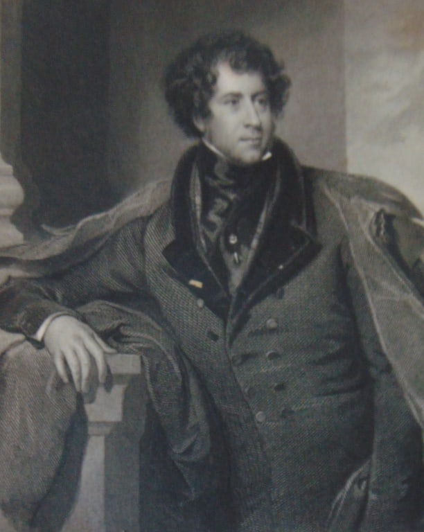 The Earl of Mulgrave: The Right Honorable Constantine Henry Phipps F.S.A. The Earl of Mulgrave Print Type: Engraving Date: 1836 Publisher: Fisher and Son Dimensions: 11 x 8" Notes & Literature: Condition Report: Fine
