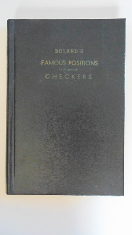 Famous Positions In The Game of Checkers (1 of 2)