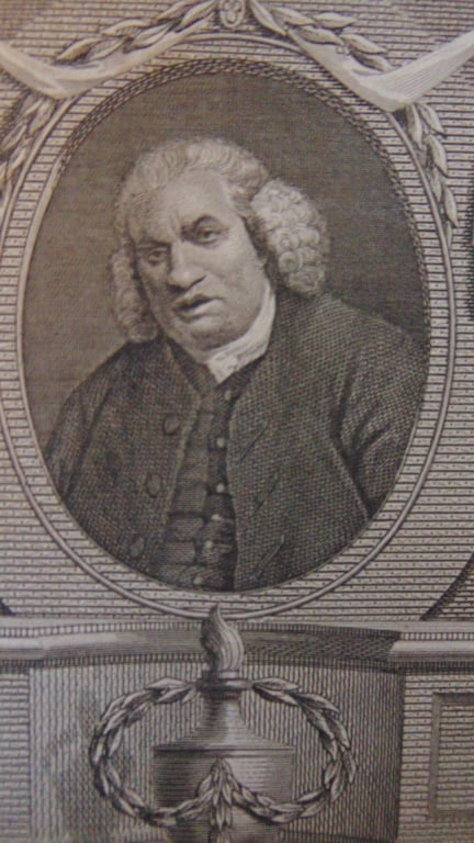 Samuel Johnson L.L.D. - Engraving (1 of 3)