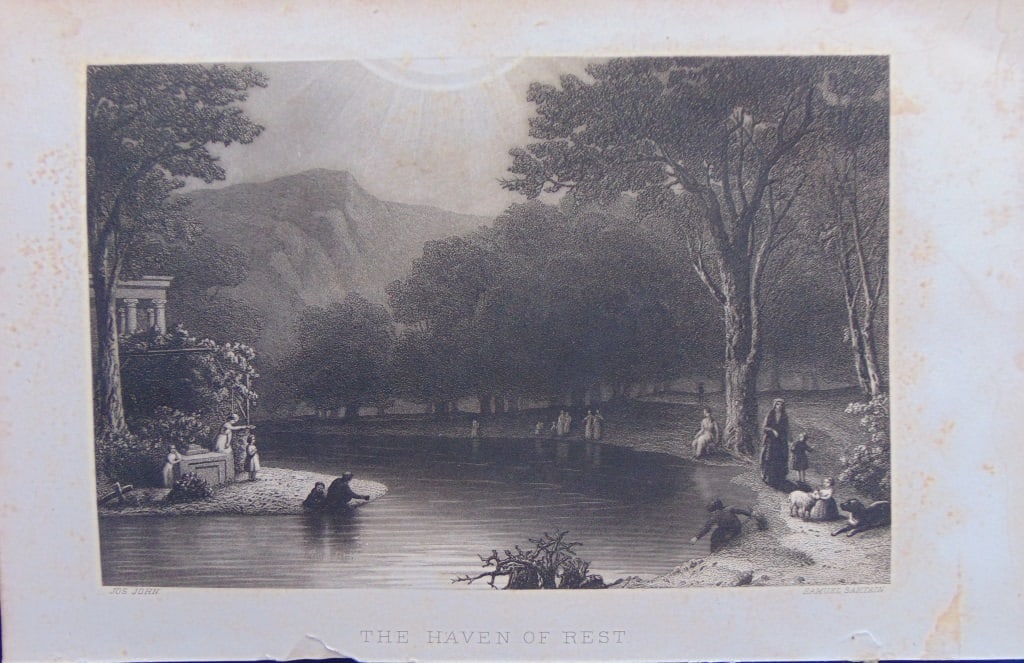 A Haven of Rest - Sartin Mezzotint - 3