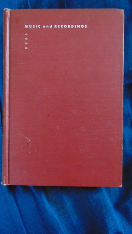 Music and Recordings 1955 (1 of 3)