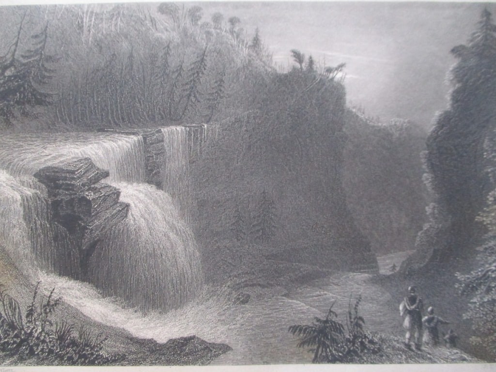 Trenton Falls - View Down the Ravine (1 of 2)