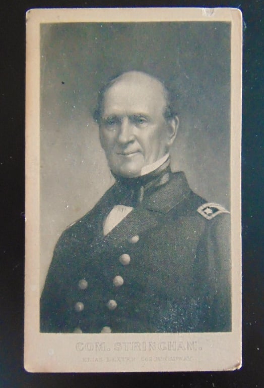 Silas Horton Stringham - Commodore Civil War: Commodore Silas Horton Stringham Silas Horton Stringham (November 7, 1798 ? February 7, 1876) who served as a highly decorated officer in the United States Navy. He achieved the rank of Rear Admiral