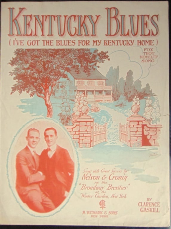Kentucky Blues - Clarence Gaskill 1921: Kentucky Blues I've Got The Blues For My Kentucky Home. Kentucky Blues is one of the most famous and enduring blues songs of all time. It was written and recorded by Clarence Gaskill in 1920, and it