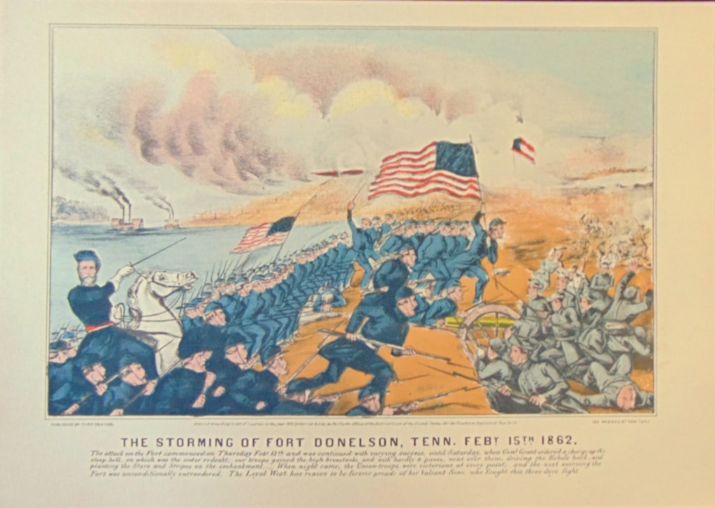 The Storming of Fort Donelson, Tennessee Feb 1862 (1 of 2)